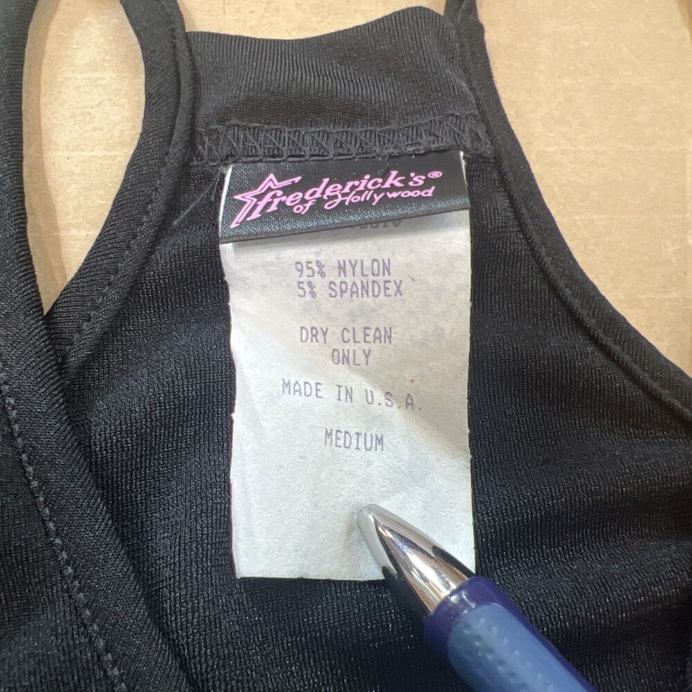 Fredrick's of Hollywood‎ Pink Lingerie Medium Camisole Tank Top Made In USA - Picture 2 of 7